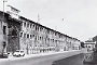 Padova-Stradone del Portello con il prospetto interno della Porta sullo sfondo prima della demolizione del ''barco'' (Adriano Danieli)